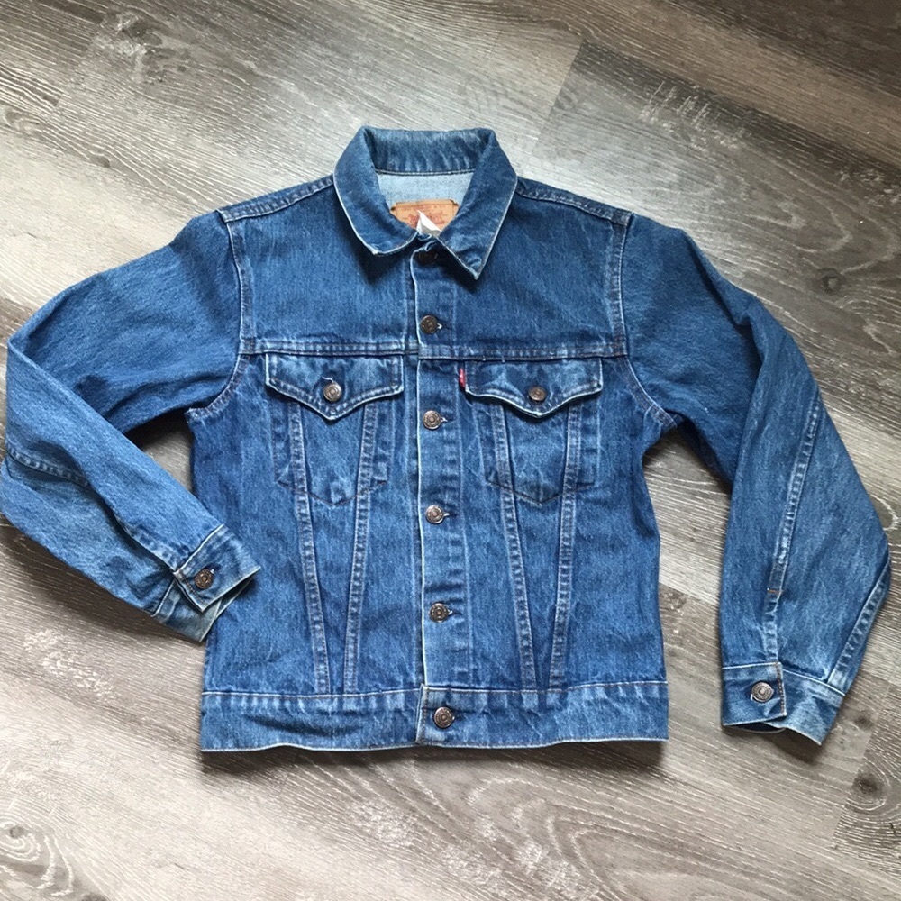 Levi’s vintage Levi's 70704-0216 denim trucker jacket